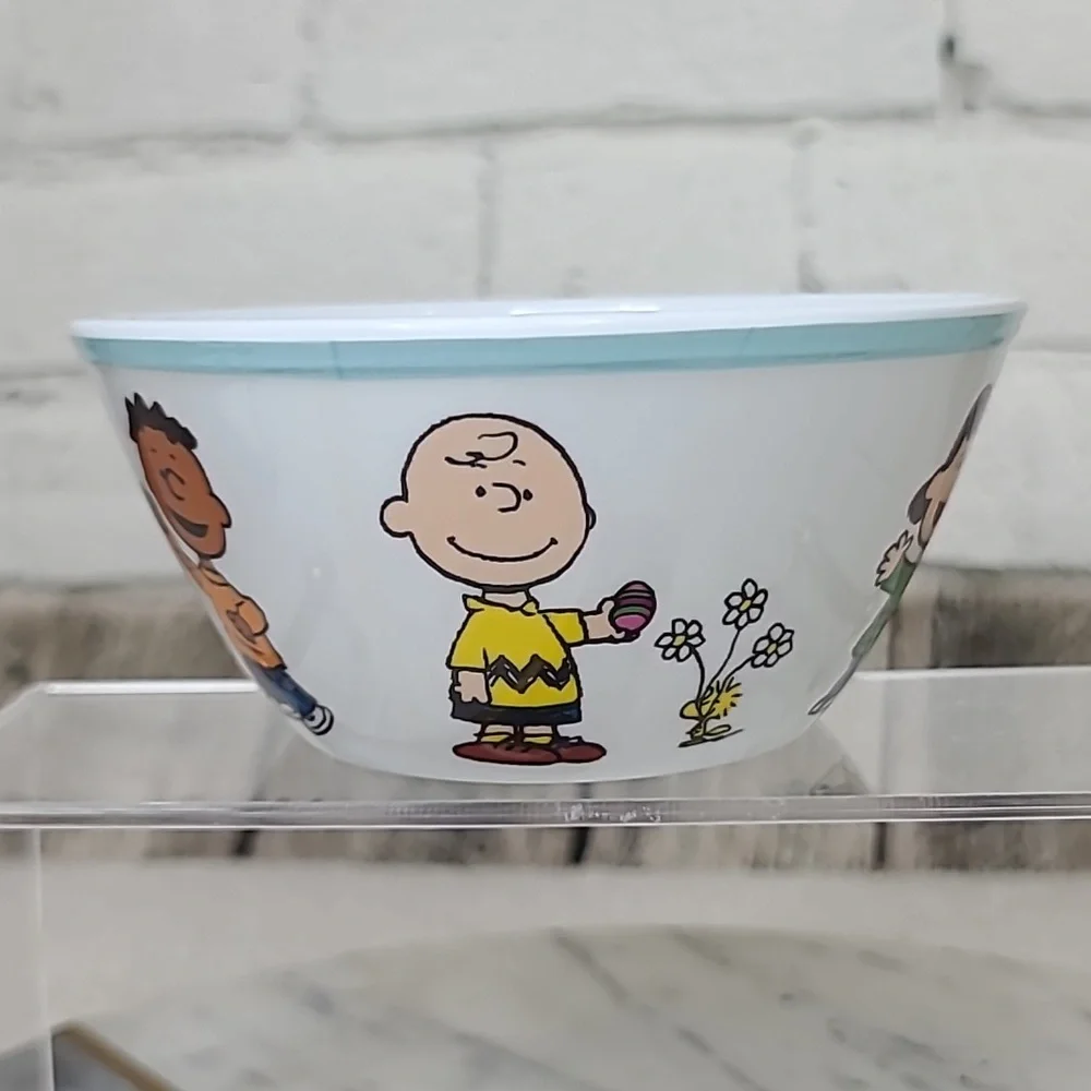 Children's Williams Sonoma PEANUTS™ Easter Kids Melamine Dinnerware Set NIB/NWT